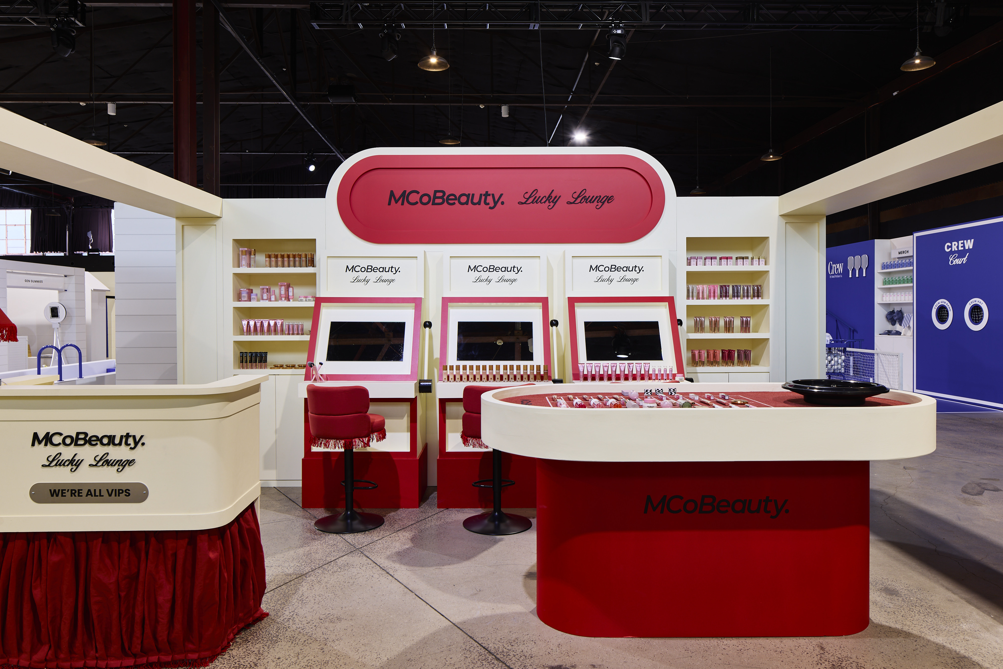 Inside the MCo Beauty Display